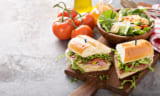 Italian sandwich for lunch
