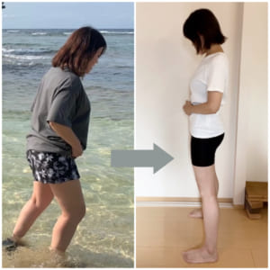年中ダイエット肥満体型 様 158cm・60kgから48kgへ！食事管理のみで1年に−12kgを叶えた産後