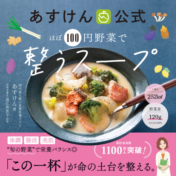 書影_あすけん整うスープ　1100万人